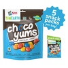 image:imageYumEarth Choco Yums 507 Ounce Snack Packs Allergy Friendly Gluten Free NonGMO Vegan No Artificial Flavors or Dyes 35 Ounce Pack of 135 Ounce Pack of 2