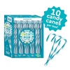 image:imageYumEarth Organic Candy Canes  Individually Wrapped Full Size Blue Raspberry Candy Canes  Dye Free Allergy Friendly Non GMO Gluten Free Vegan  10 Count Pack of 1Blue Raspberry Candy Canes