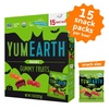 image:imageYumEarth Organic Halloween Variety Box  Allergy Friendly Top 9 Free No Artificial Dyes Non GMO Gluten Free Vegan Candy Snacks Individually Wrapped Pack of 50Gummy Fruits