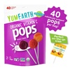 image:imageYumEarth Organic Pops Variety Pack 40 Fruit Flavored Favorites Lollipops Allergy Friendly Gluten Free NonGMO Vegan No Artificial Flavors or DyesVitamin C