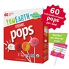 image:imageYumEarth Organic Pops Variety Pack 60 Fruit Flavored Favorites Lollipops Allergy Friendly Gluten Free NonGMO Vegan No Artificial DyesVariety Pack