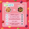 image:imageYumEarth Organic Sour Giggles Chewy Candy  Allergy Friendly No Artificial Dyes Non GMO Gluten Free Sour Fruit Flavored Vegan Candy Snacks 05 ounce Box of 15Giggles