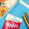 image:imageYumEarth Organic Sour Giggles Chewy Candy  Allergy Friendly Top 9 Free No Artificial Dyes Non GMO Gluten Free Vegan  Individually Wrapped Sour Snack Packs  05 Ounce Pack of 10Giggles