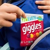 image:imageYumEarth Organic Sour Giggles Chewy Candy  Allergy Friendly Top 9 Free No Artificial Dyes Non GMO Gluten Free Vegan  Individually Wrapped Sour Snack Packs  05 Ounce Pack of 10Giggles