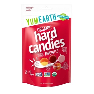 image:imageYumEarth Organic Fruit Drops Hard Candy Assorted Flavors 425 Pound Pack of 1  Allergy Friendly Non GMO Gluten Free Vegan Packaging May VaryFruit