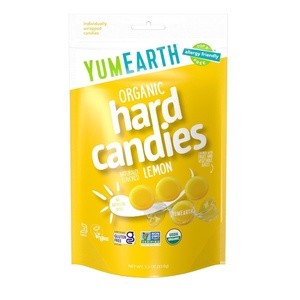 image:imageYumEarth Organic Fruit Drops Hard Candy Assorted Flavors 425 Pound Pack of 1  Allergy Friendly Non GMO Gluten Free Vegan Packaging May VaryLemon