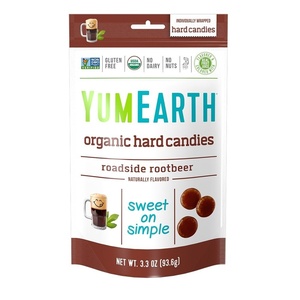image:imageYumEarth Organic Fruit Drops Hard Candy Assorted Flavors 425 Pound Pack of 1  Allergy Friendly Non GMO Gluten Free Vegan Packaging May VaryRootBeer