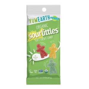 image:imageYumEarth Organic Sour Littles Chewy Candy  Allergy Friendly Top 9 Free No Artificial Dyes Non GMO Gluten Free Vegan Candy Snacks  5 Ounce Bag2 Ounce Pack of 1
