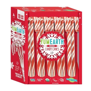 image:imageYumearth Pops Candy Cane Organic 65 OuncePeppermint Candy Canes
